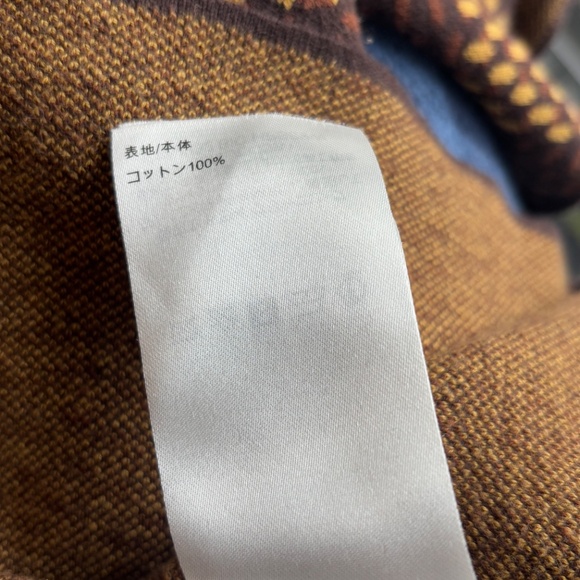 LV Checkered Brown Embroidered T shirt - Large - Picture 7 of 10